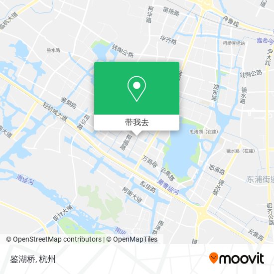 鉴湖桥地图
