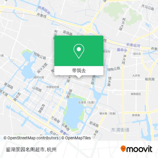 鉴湖景园名阁超市地图