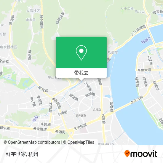 鲜芋世家地图