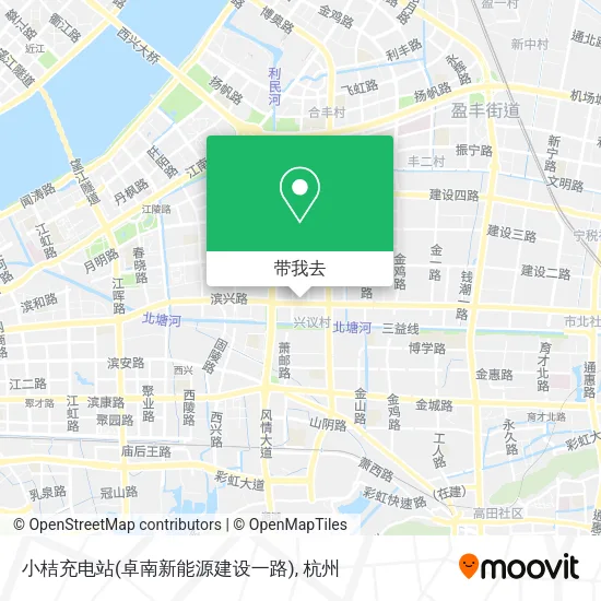 小桔充电站(卓南新能源建设一路)地图