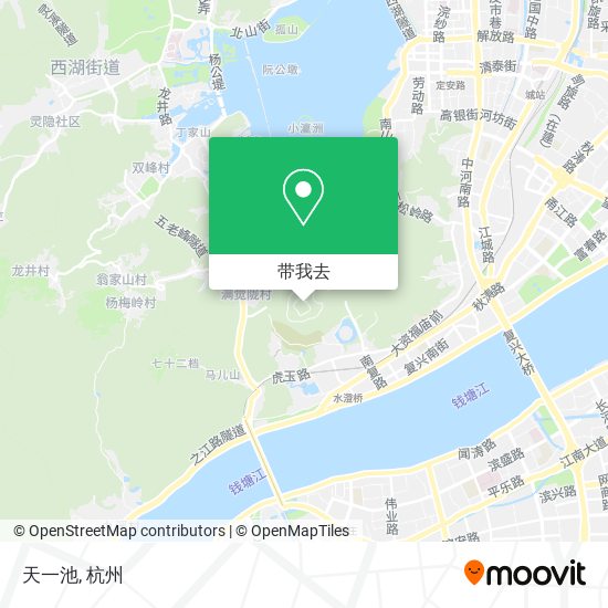 天一池地图