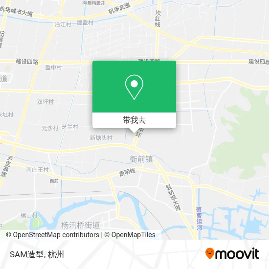 SAM造型地图