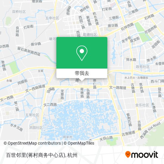 百世邻里(蒋村商务中心店)地图