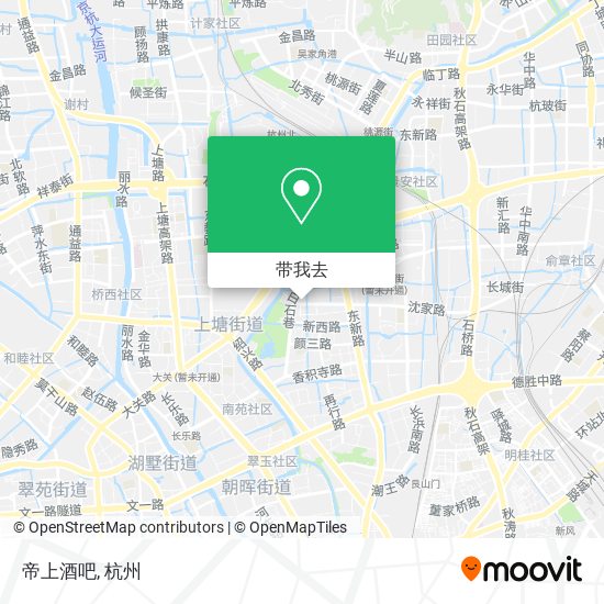帝上酒吧地图