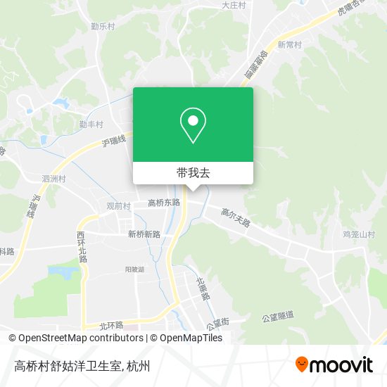 高桥村舒姑洋卫生室地图