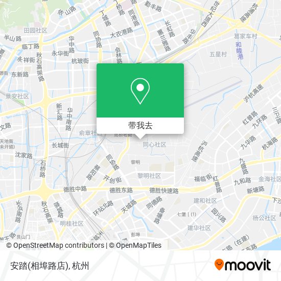 安踏(相埠路店)地图