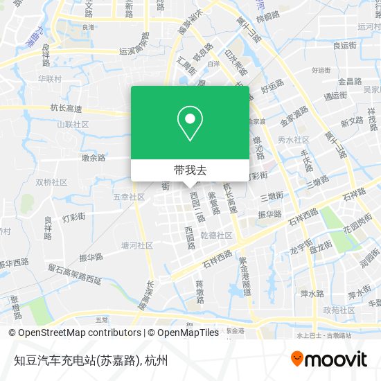 知豆汽车充电站(苏嘉路)地图