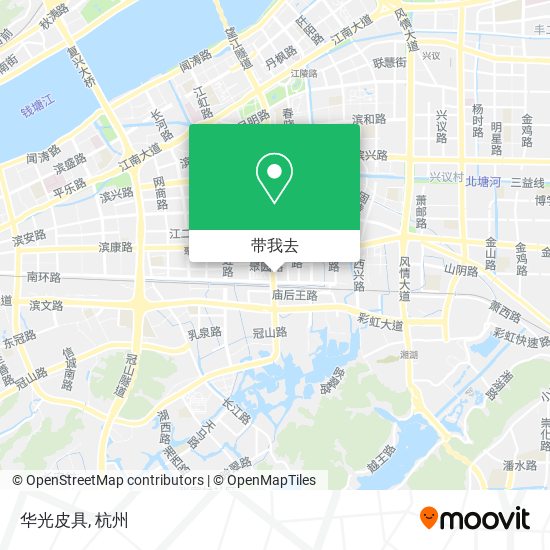 华光皮具地图