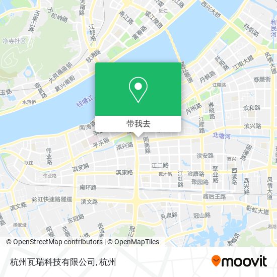 杭州瓦瑞科技有限公司地图