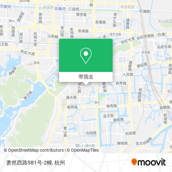 萧然西路581号-2幢地图