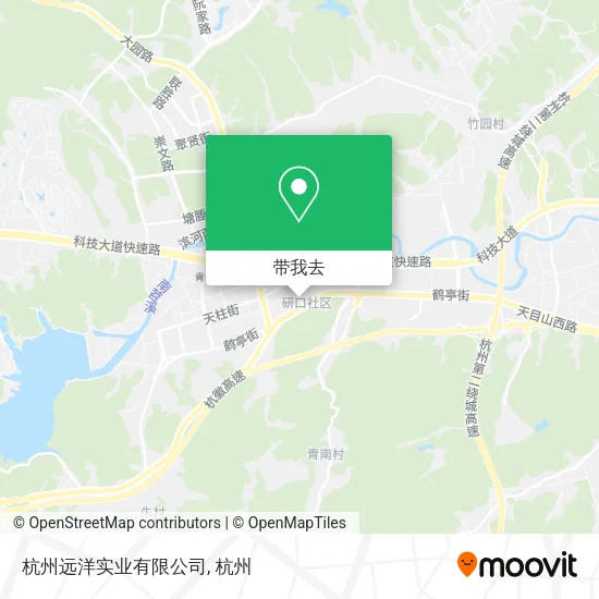 杭州远洋实业有限公司地图