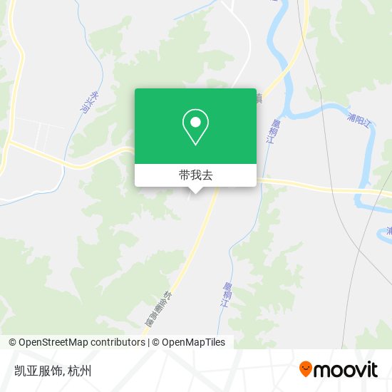 凯亚服饰地图