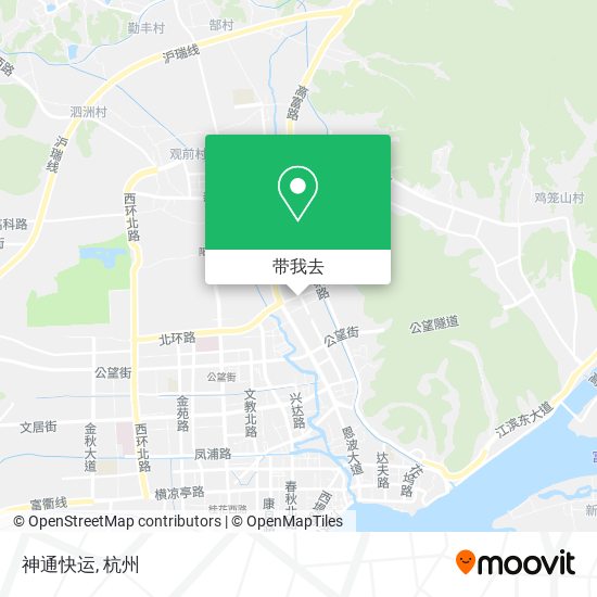 神通快运地图
