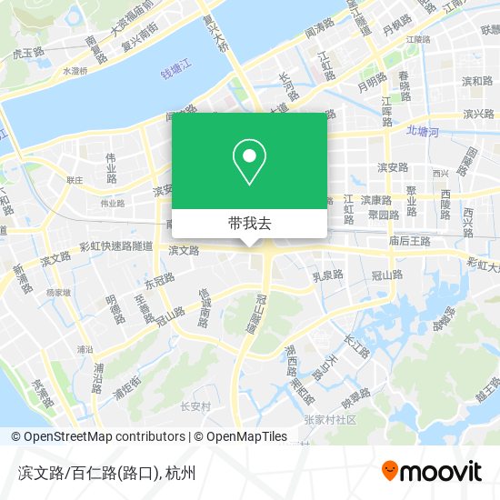 滨文路/百仁路(路口)地图