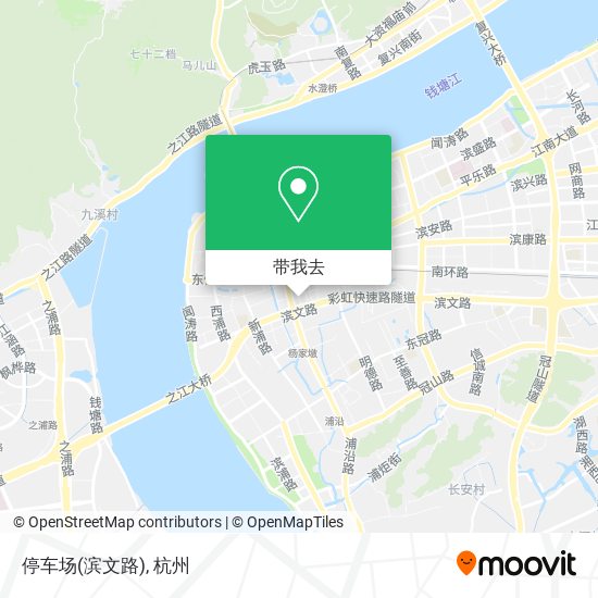 停车场(滨文路)地图