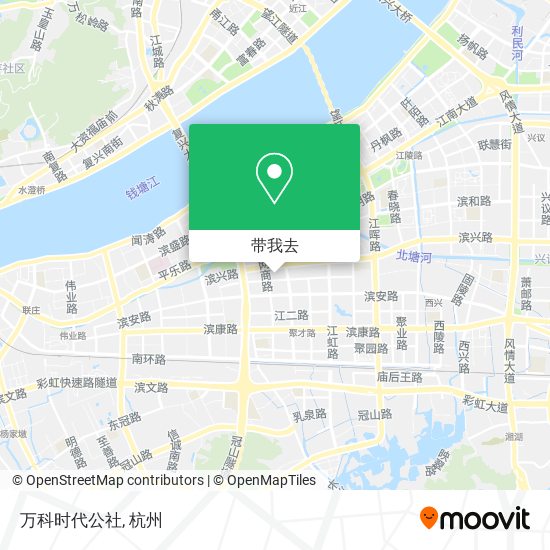 万科时代公社地图