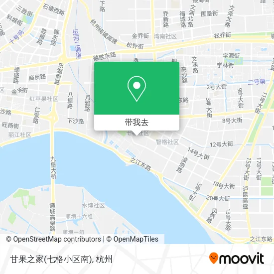 甘果之家(七格小区南)地图
