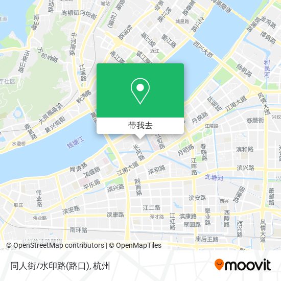 同人街/水印路(路口)地图