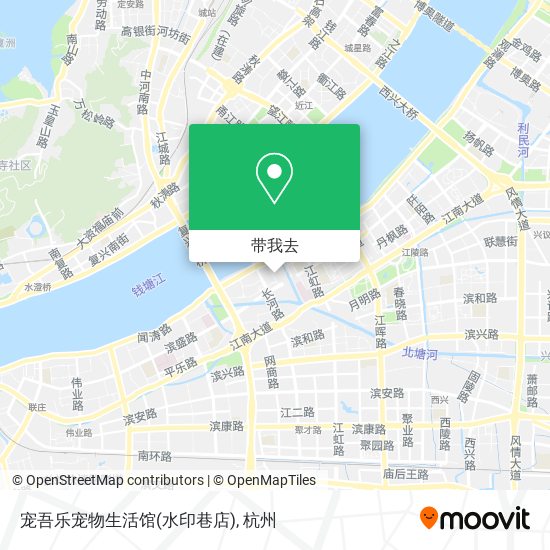 宠吾乐宠物生活馆(水印巷店)地图