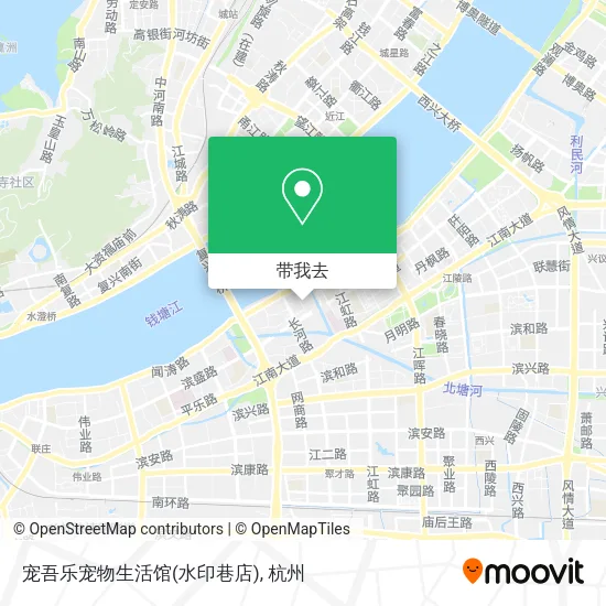 宠吾乐宠物生活馆(水印巷店)地图