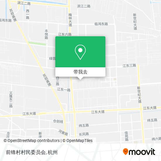 前锋村村民委员会地图