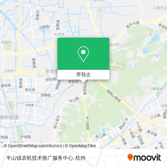 半山镇农机技术推广服务中心地图