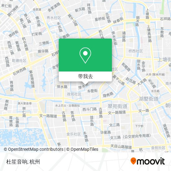 杜笙音响地图