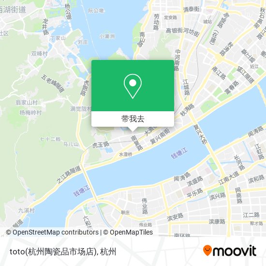 toto(杭州陶瓷品市场店)地图