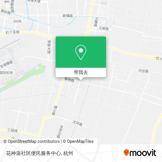 花神庙社区便民服务中心地图