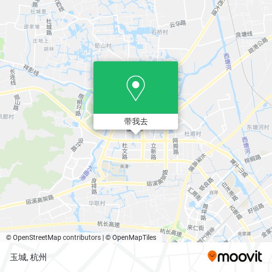 玉城地图