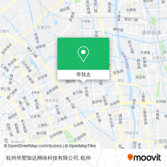 杭州华塑加达网络科技有限公司地图