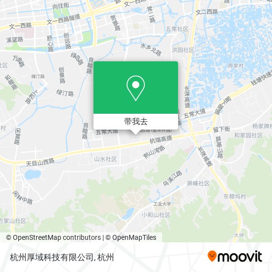 杭州厚域科技有限公司地图