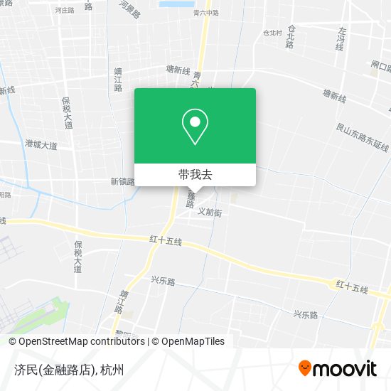 济民(金融路店)地图