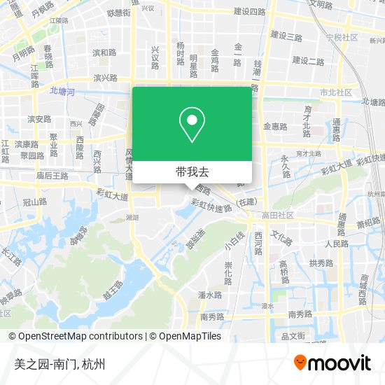 美之园-南门地图