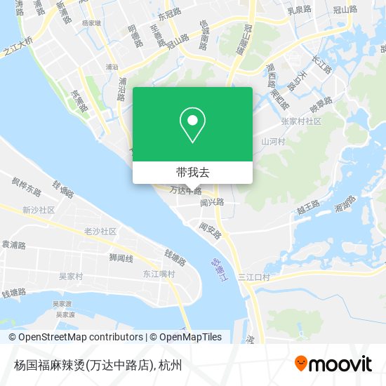 杨国福麻辣烫(万达中路店)地图