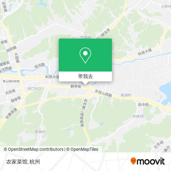 农家菜馆地图