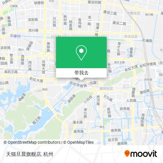 天猫旦晨旗舰店地图