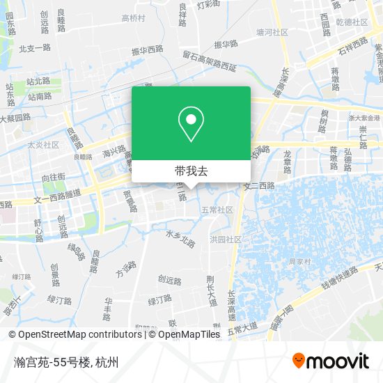 瀚宫苑-55号楼地图