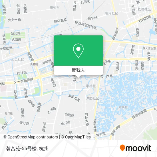 瀚宫苑-55号楼地图