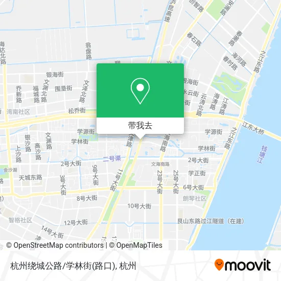 杭州绕城公路/学林街(路口)地图