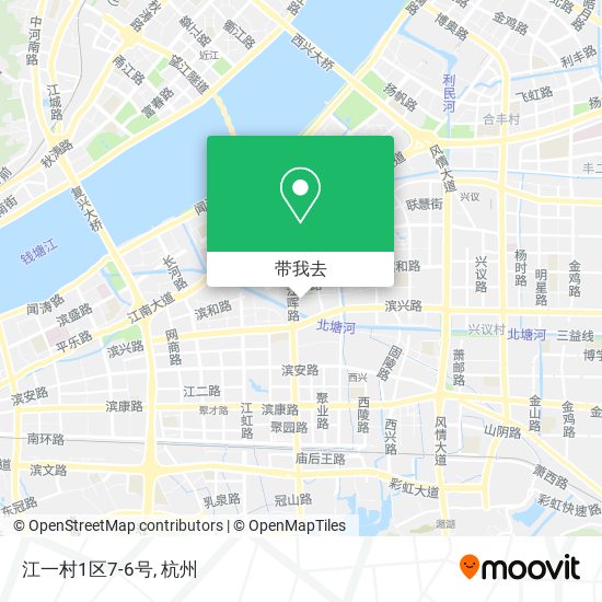 江一村1区7-6号地图