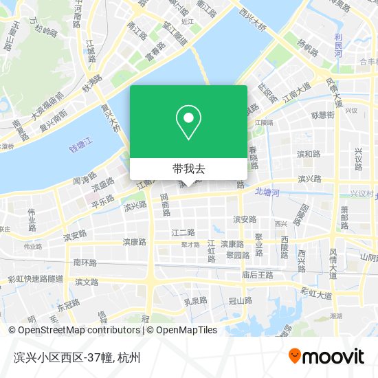 滨兴小区西区-37幢地图