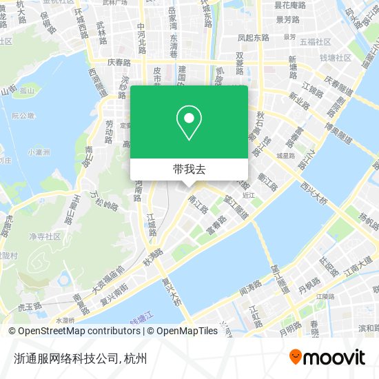 浙通服网络科技公司地图