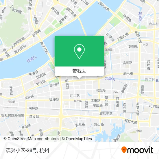 滨兴小区-28号地图