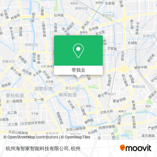 杭州海智家智能科技有限公司地图