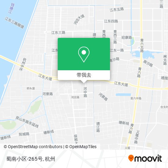 蜀南小区-265号地图