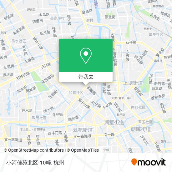 小河佳苑北区-10幢地图