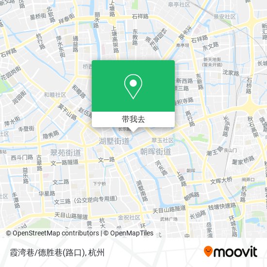 霞湾巷/德胜巷(路口)地图