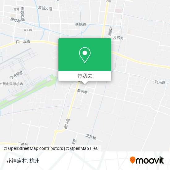 花神庙村地图