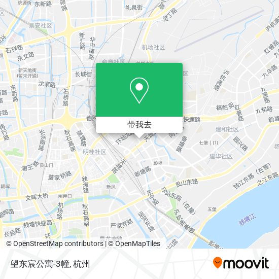 望东宸公寓-3幢地图